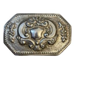 Vintage Metal and Wood Jewelry Box‎ -Trinkets